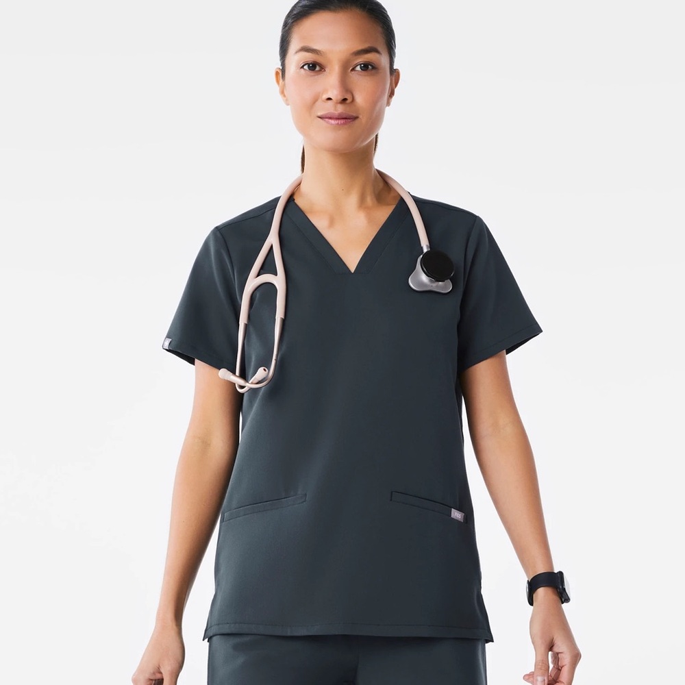 Figs casma two pocket scrub top